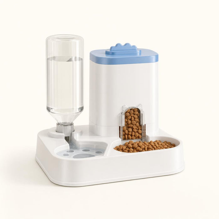 DuoFlow — Dispensador Automático de Comida y Agua para Mascotas